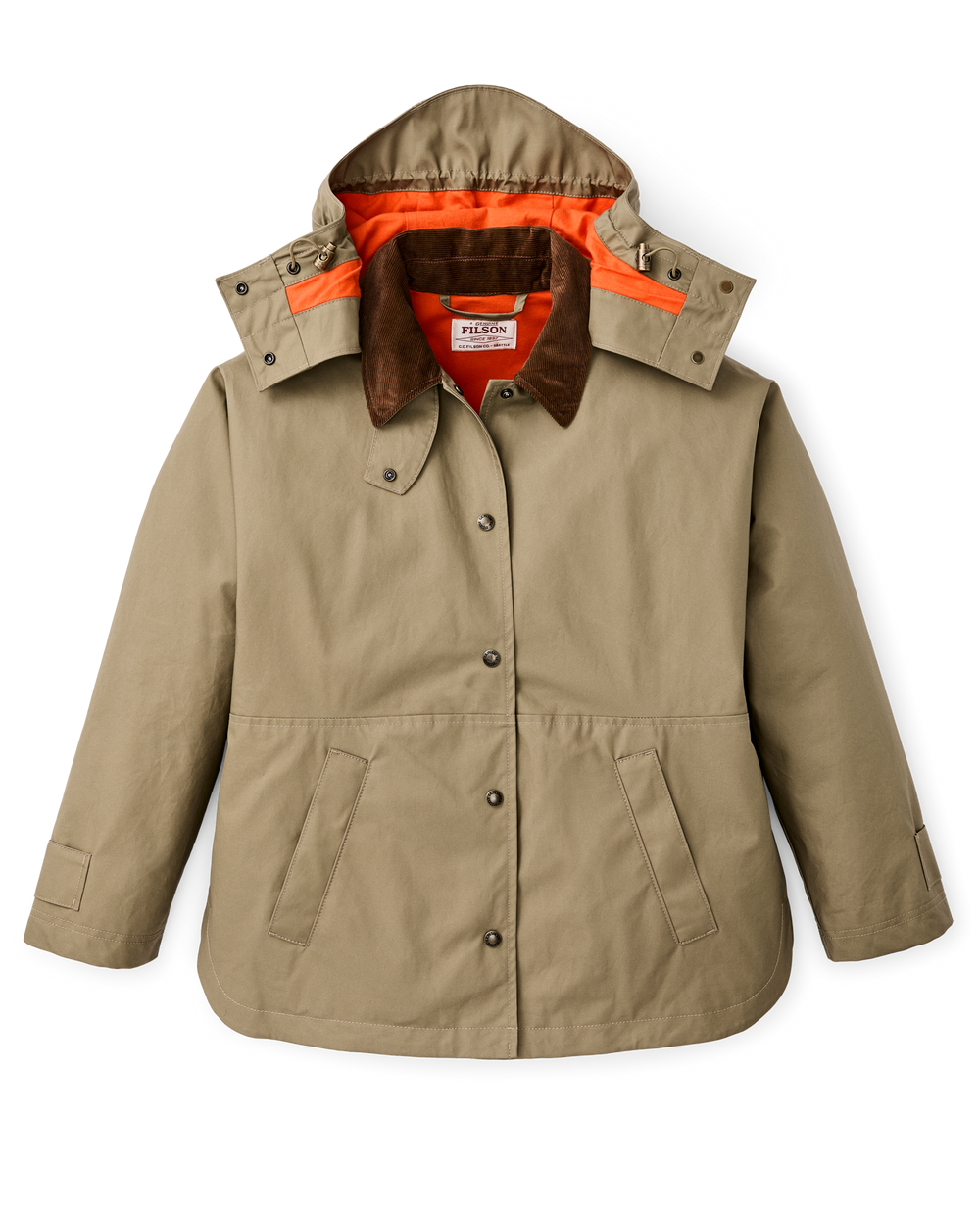 Women's Harbor Front Waxed Jacket - Marsh Tan