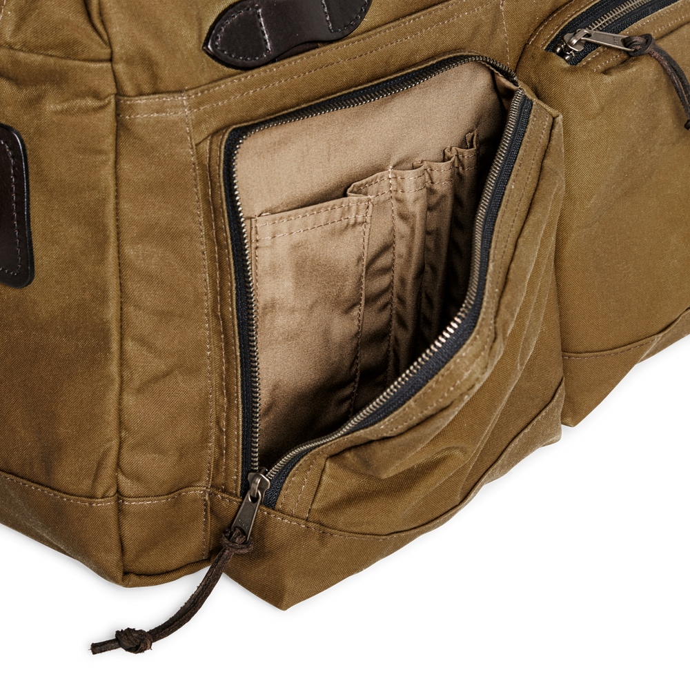 48 Hour Tin Cloth Duffle Bag - Dark Tan