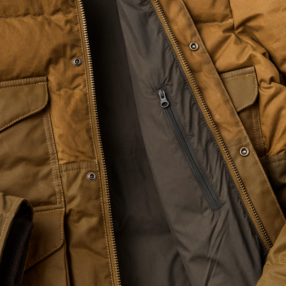 Waxed Canvas Down Cruiser Jacket | Filson