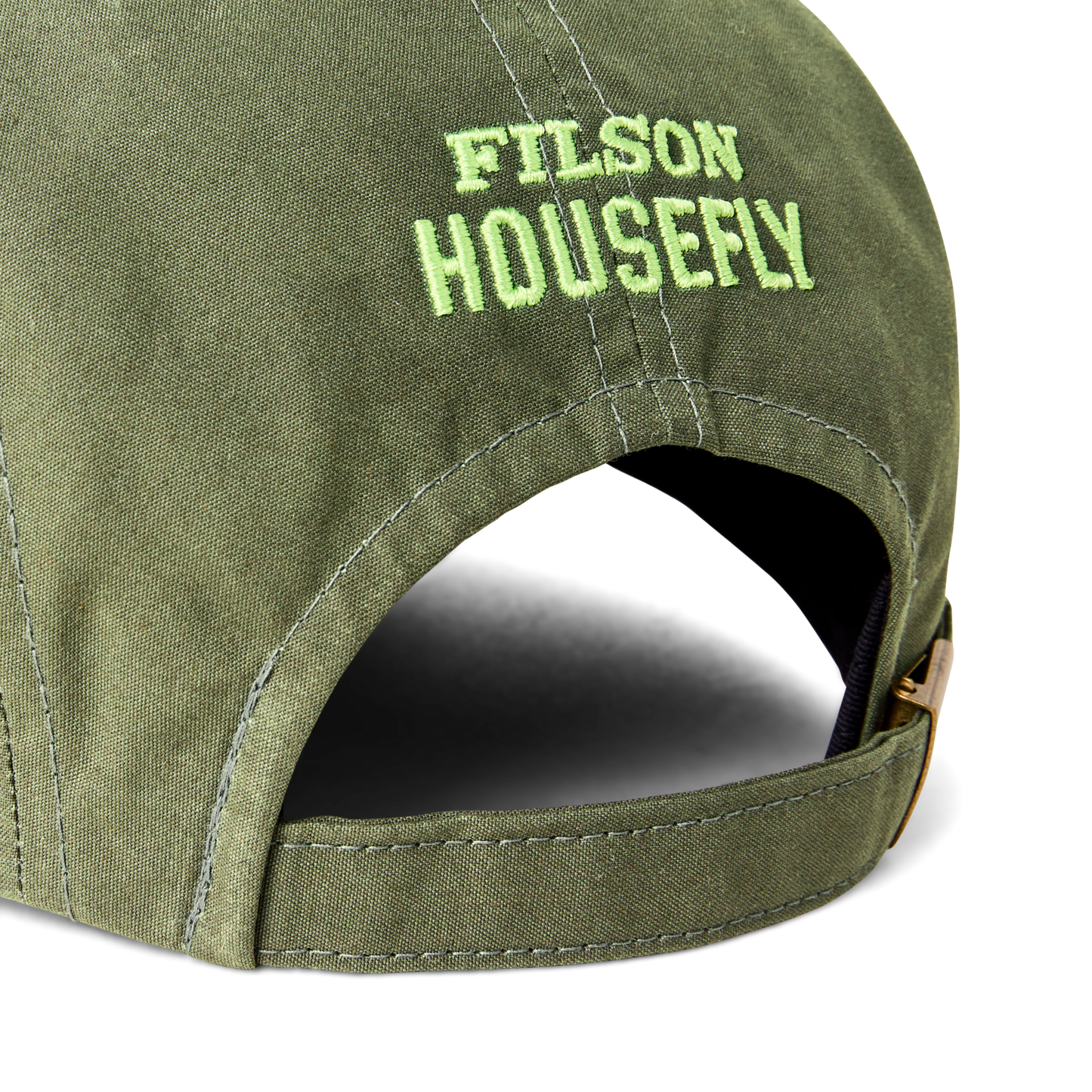 Alternate view of the Filson Filson X Housefly Ranger Duckbill Cap - Otter Green