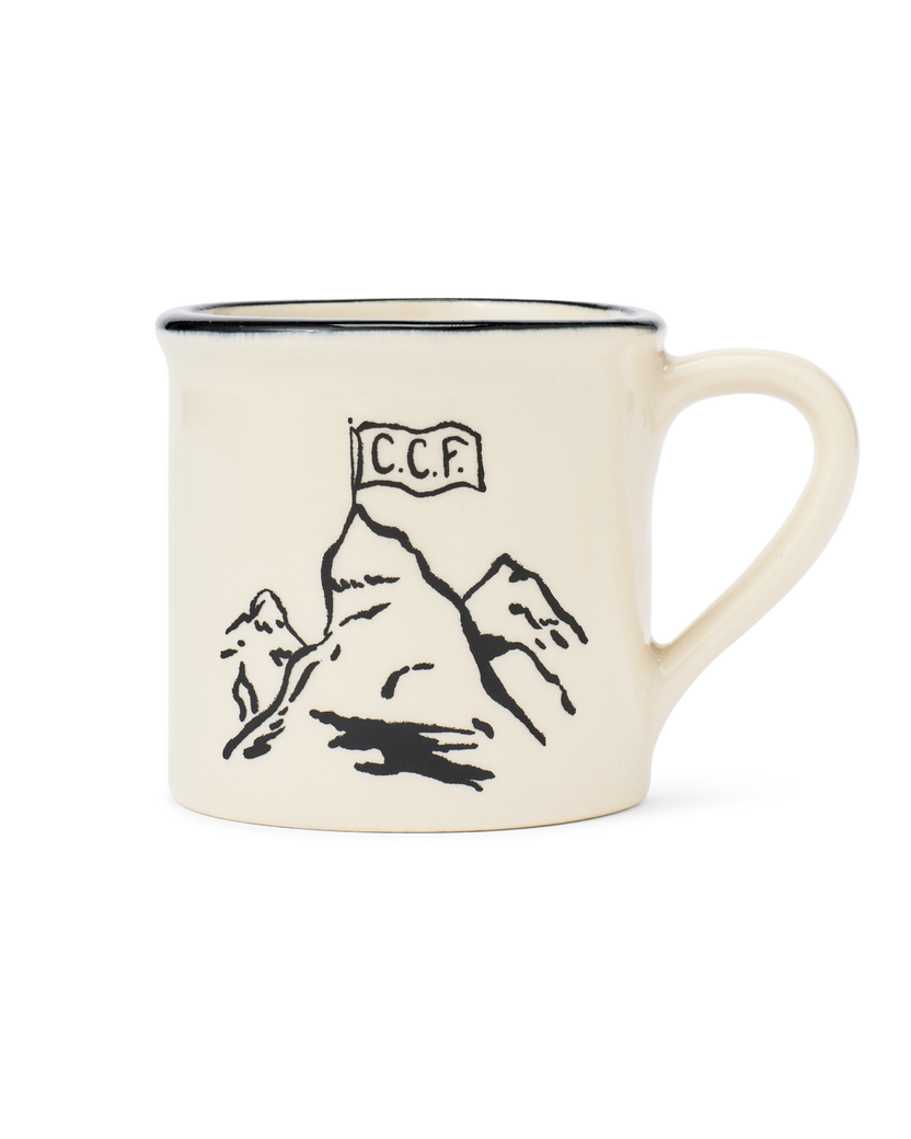 Flag Graphic Stoneware Mug - Natural | Filson