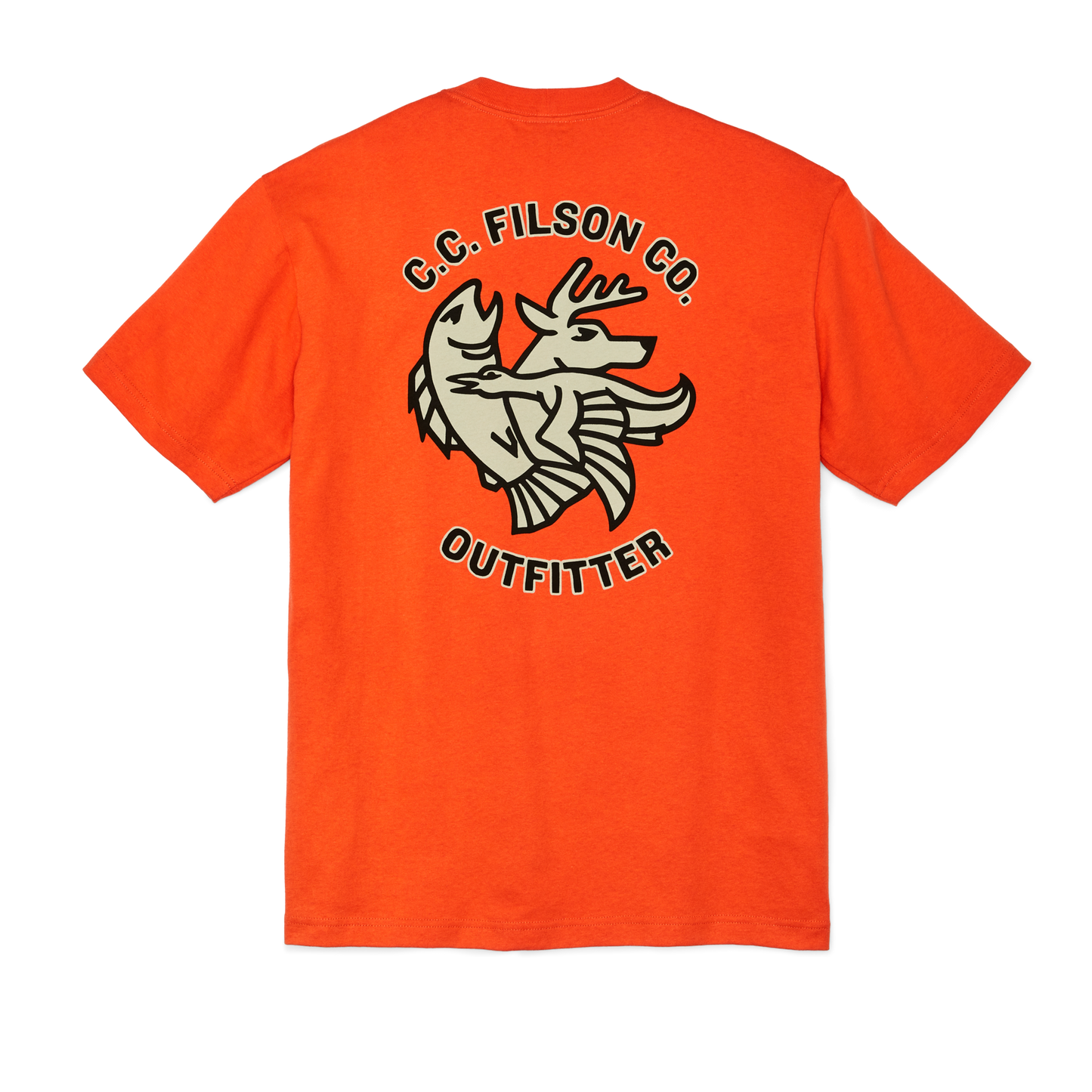 Tシャツ・カットソー FILSON FRONTIER - T-shirt with customised graphics Frontier Graphic T-shirt | Filson