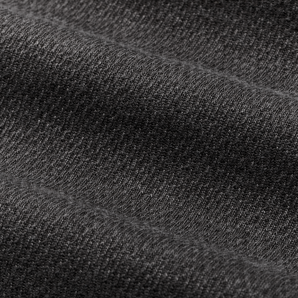 Alternate view of the Filson Waffle Knit Thermal Crewneck - Charcoal