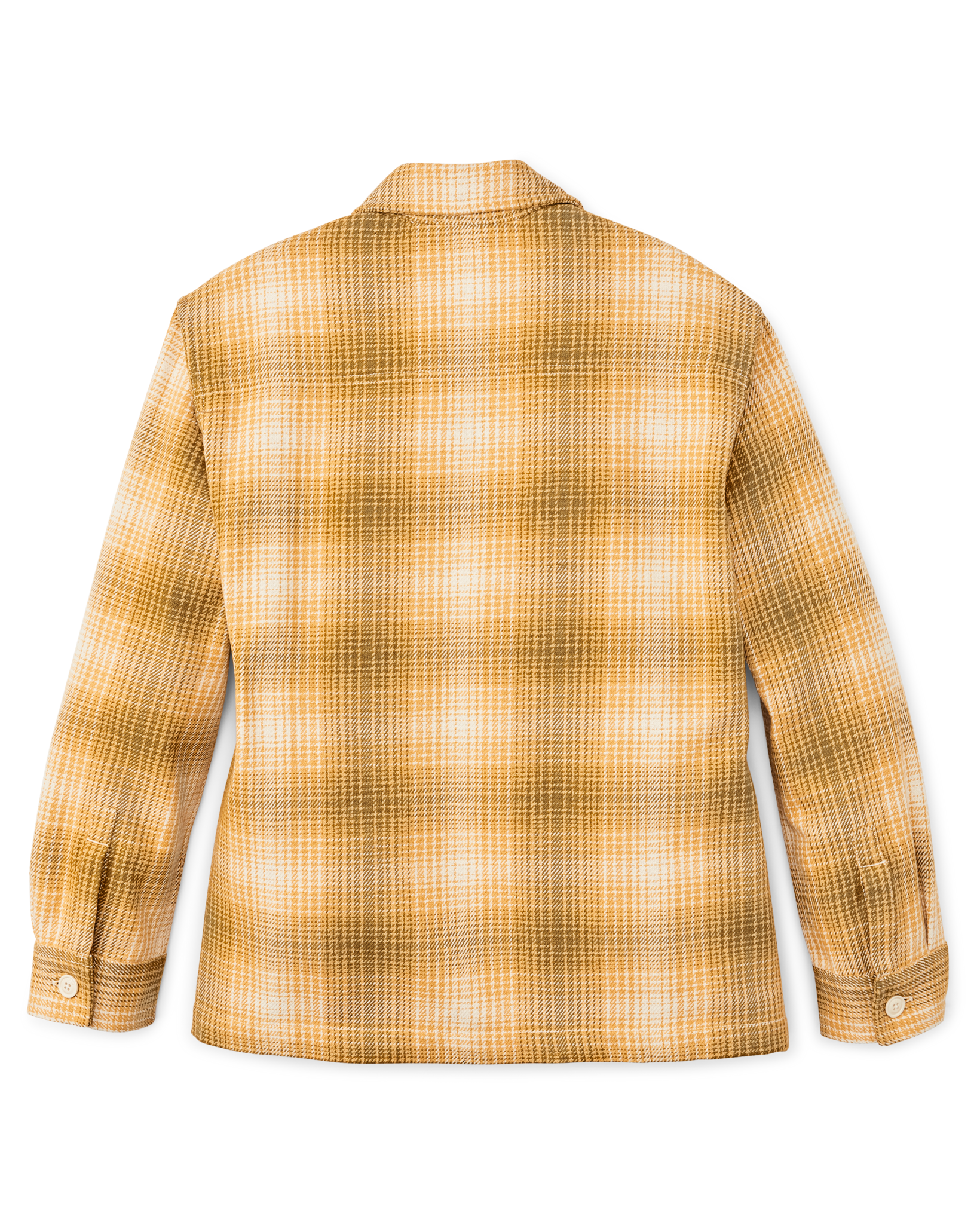 Alternate view of the Filson Women's Deer Island Jac-shirt - Ochre / Cream Plaid
