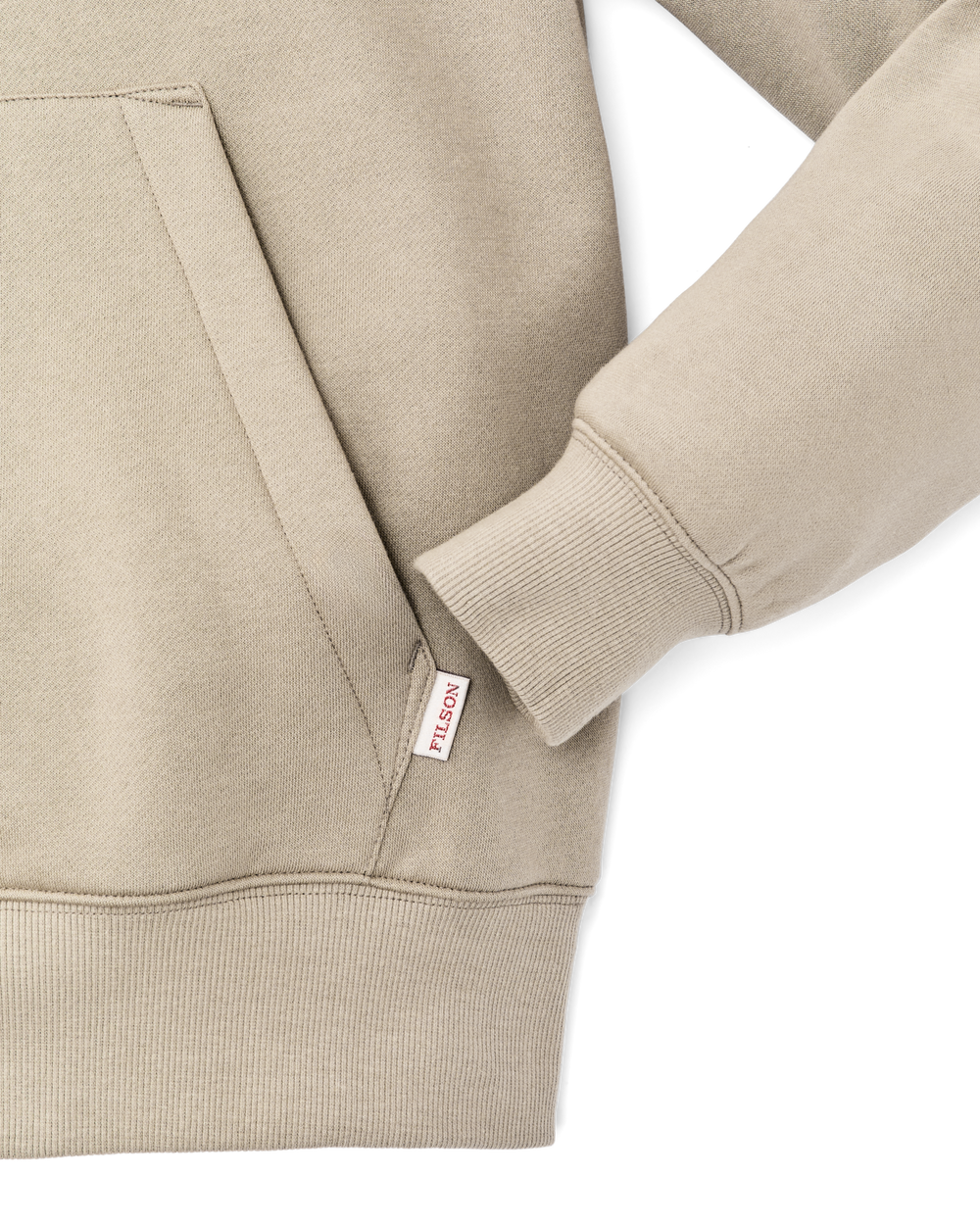 Alternate view of the Filson Northwest Hoodie - Silver Sage