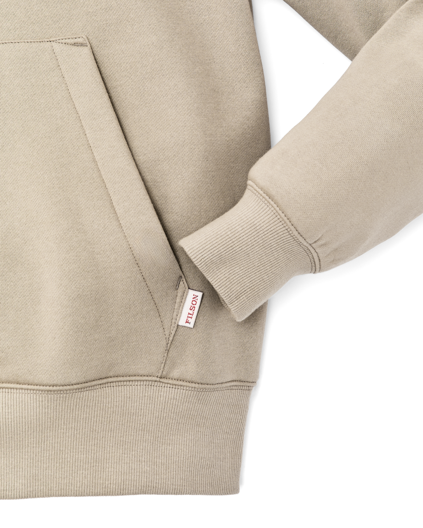 Alternate view of the Filson Northwest Hoodie - Silver Sage