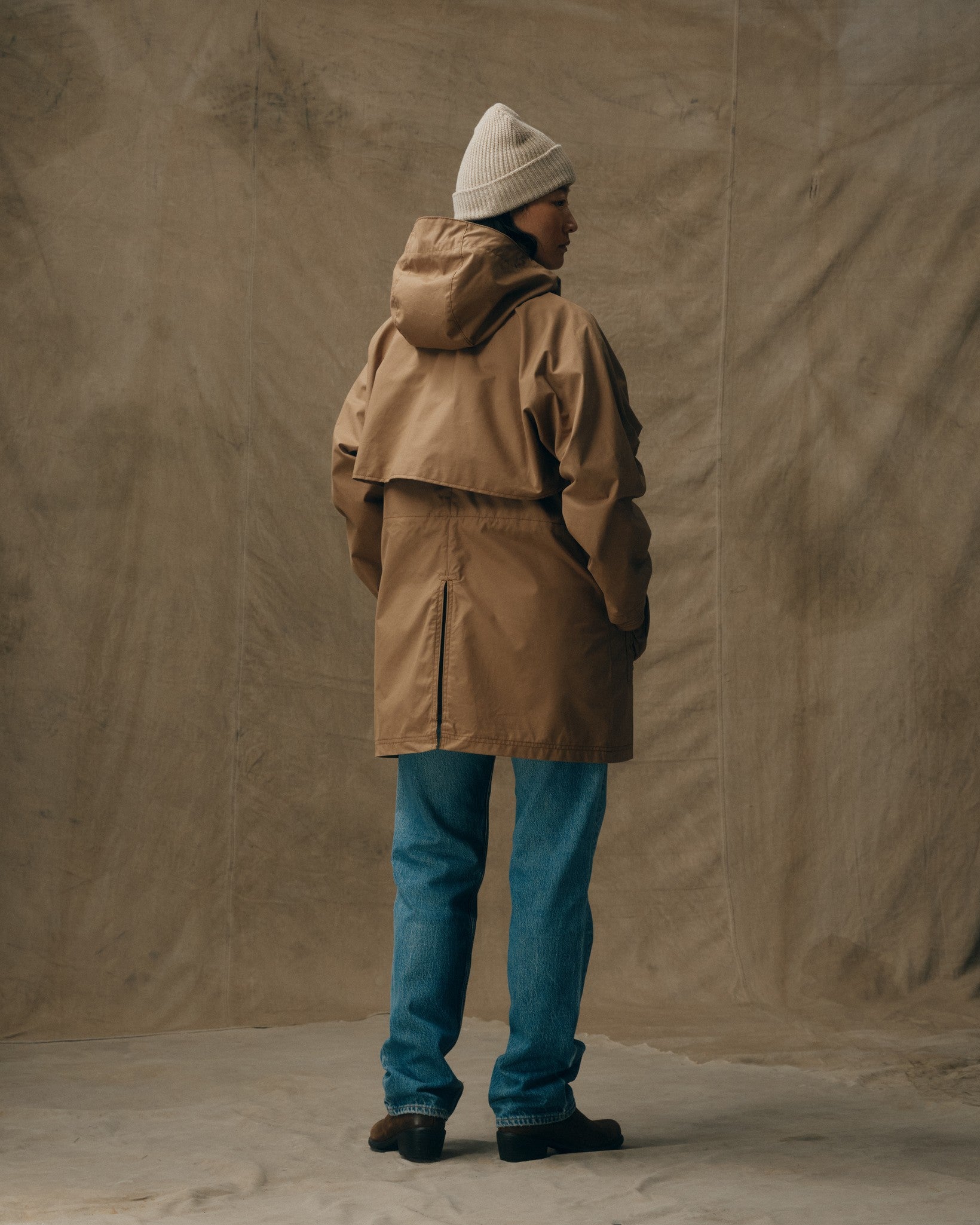 Women's Aviator Cloth Long Raincoat | Filson