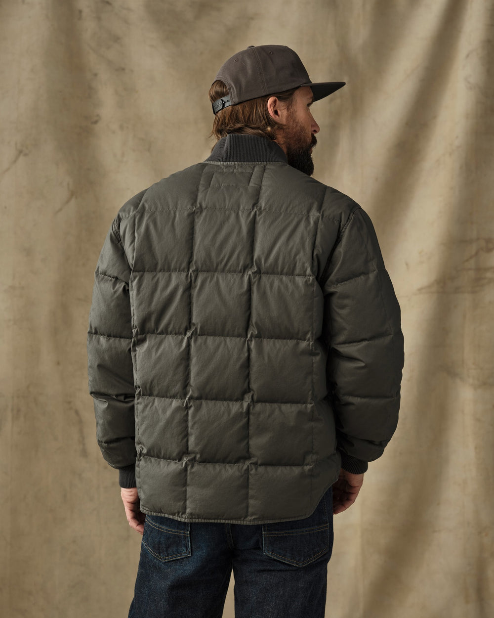 Heritage Cotton Down Jacket - Beluga