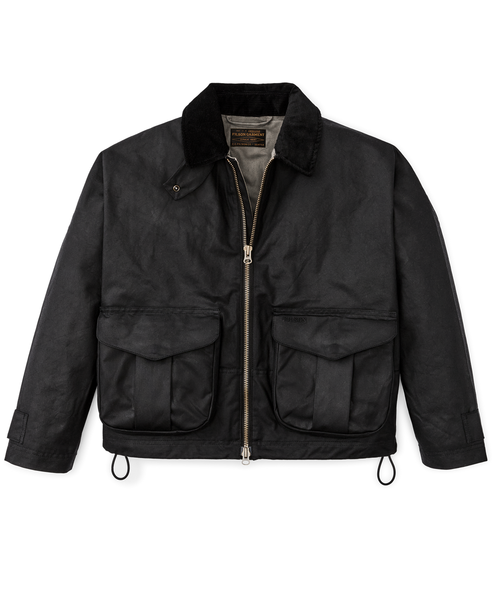 Women's Shelter Cloth Short Work Jacket - Black