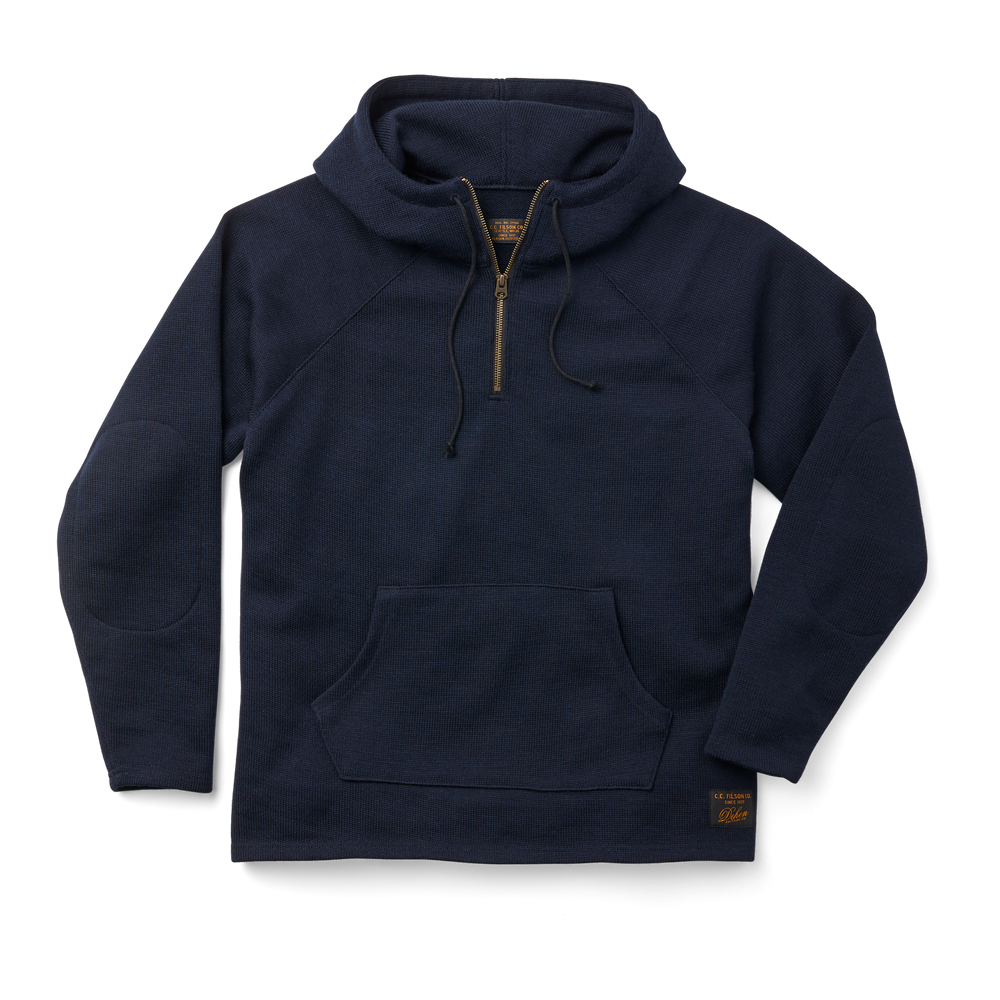 Front-facing image of the Filson Filson X Dehen Wool Anorak - Navy