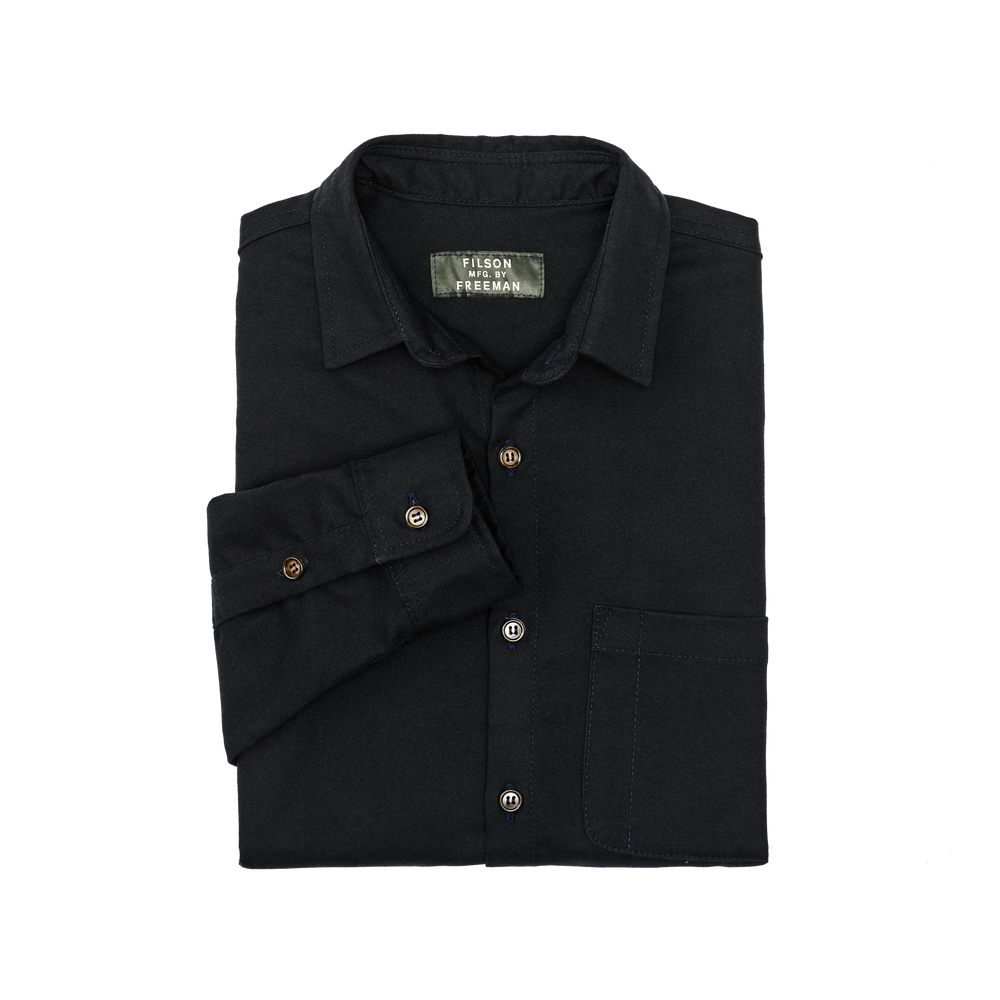 Alternate view of the Filson Filson X Freeman Weathervane Shirt - Navy