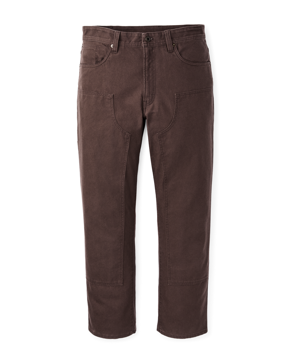 Dry Tin Double Front Pants - Seal Brown