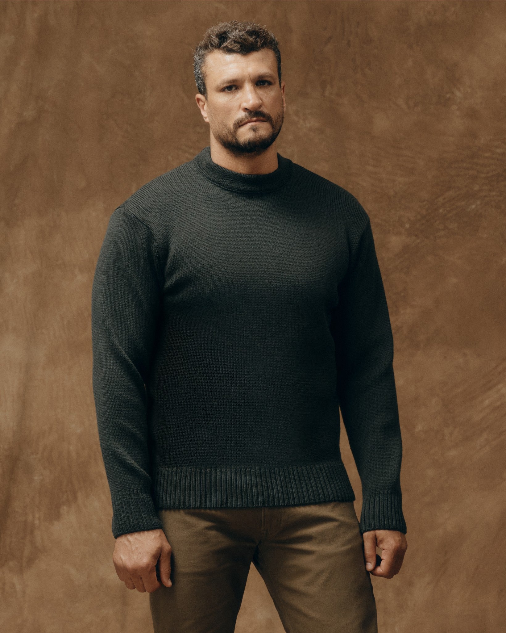 Samir is 6'2" wearing a size Medium