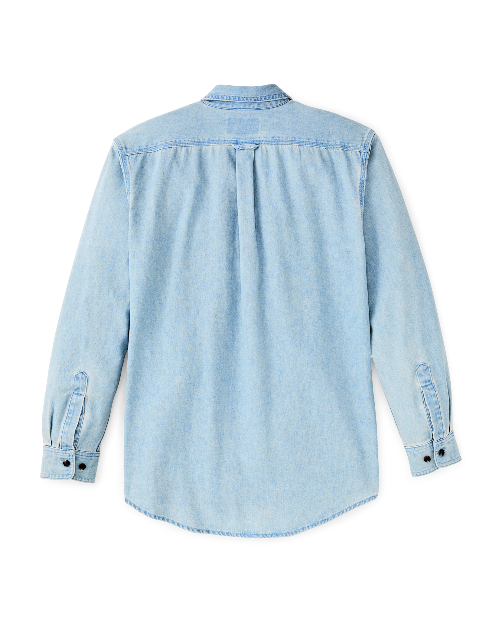 Alternate view of the Filson Denim Guide Shirt - Light Indigo