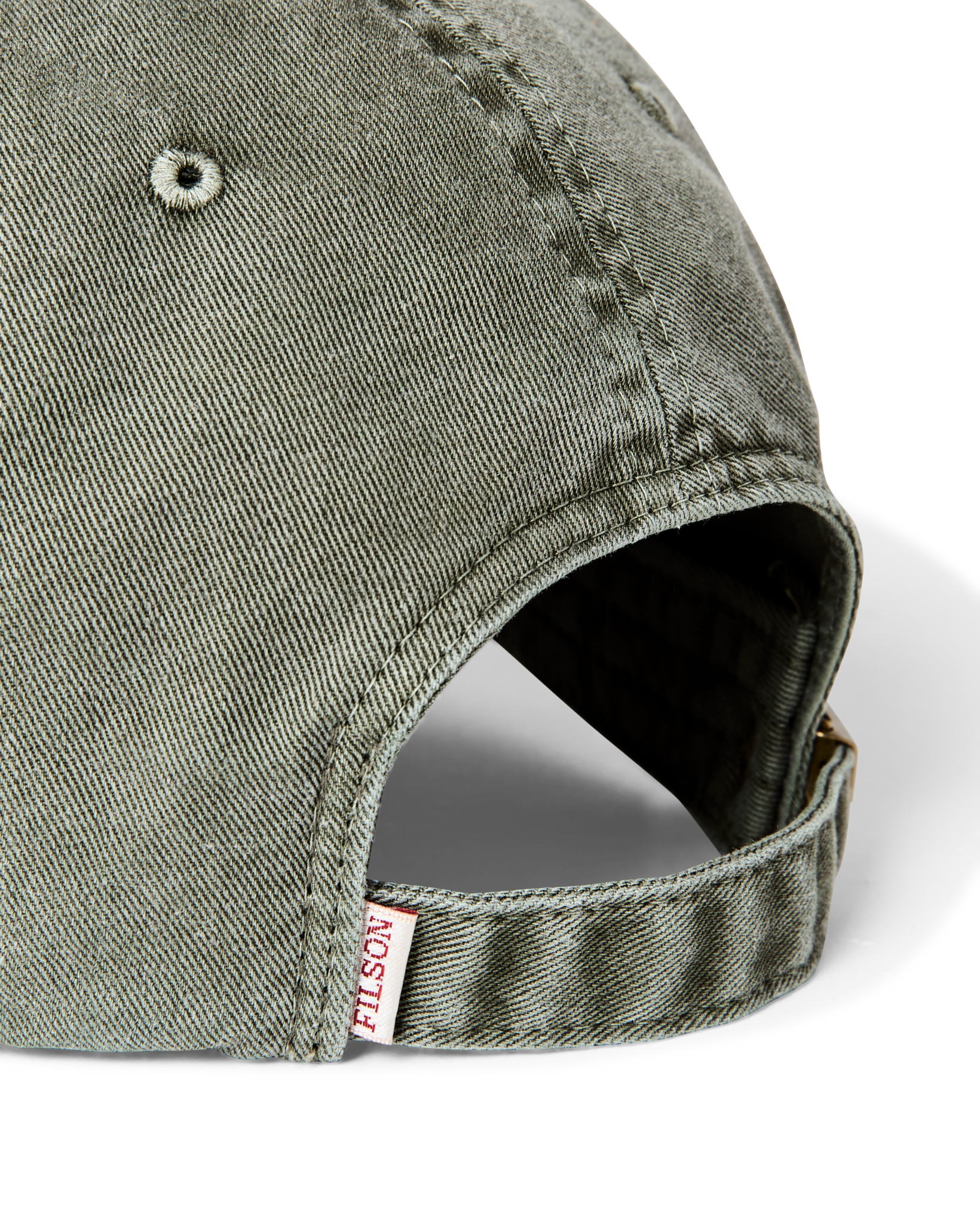 Washed Low-profile Logger Cap - Washed Olive | Filson