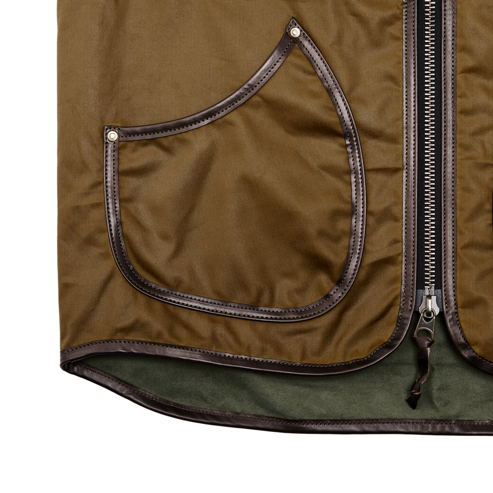 Alternate view of the Filson Filson X Sidnaw Vest - Dark Tan