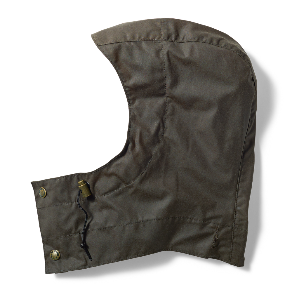 Alternate view of the Filson Cover Cloth Hood - Otter Green