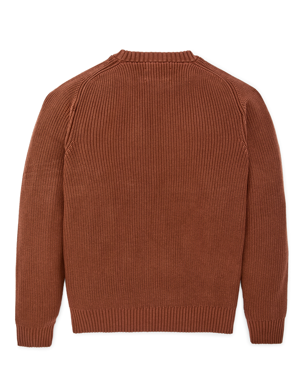 Alternate view of the Filson Vintage Cotton Crewneck Sweater - Rust