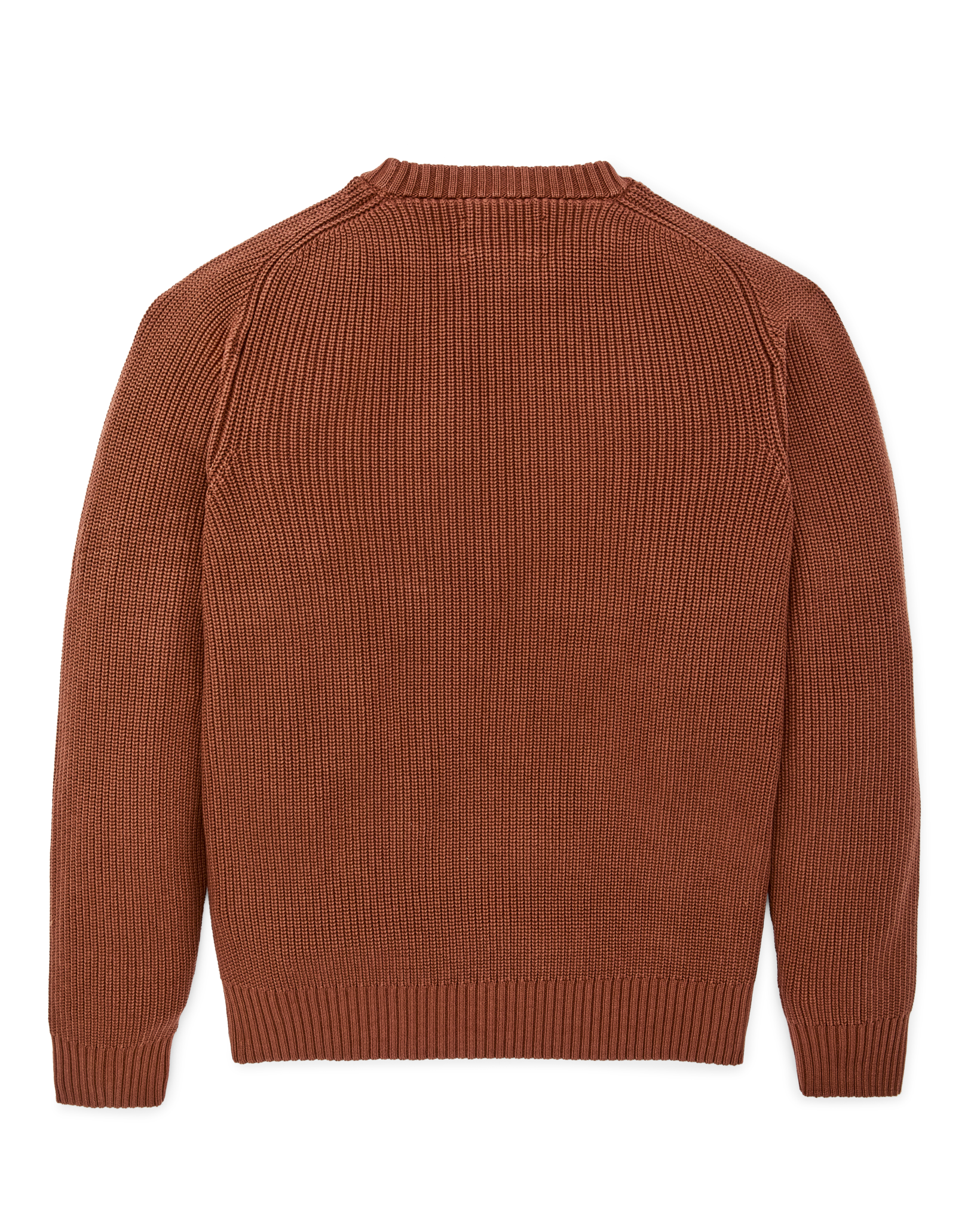Alternate view of the Filson Vintage Cotton Crewneck Sweater - Rust