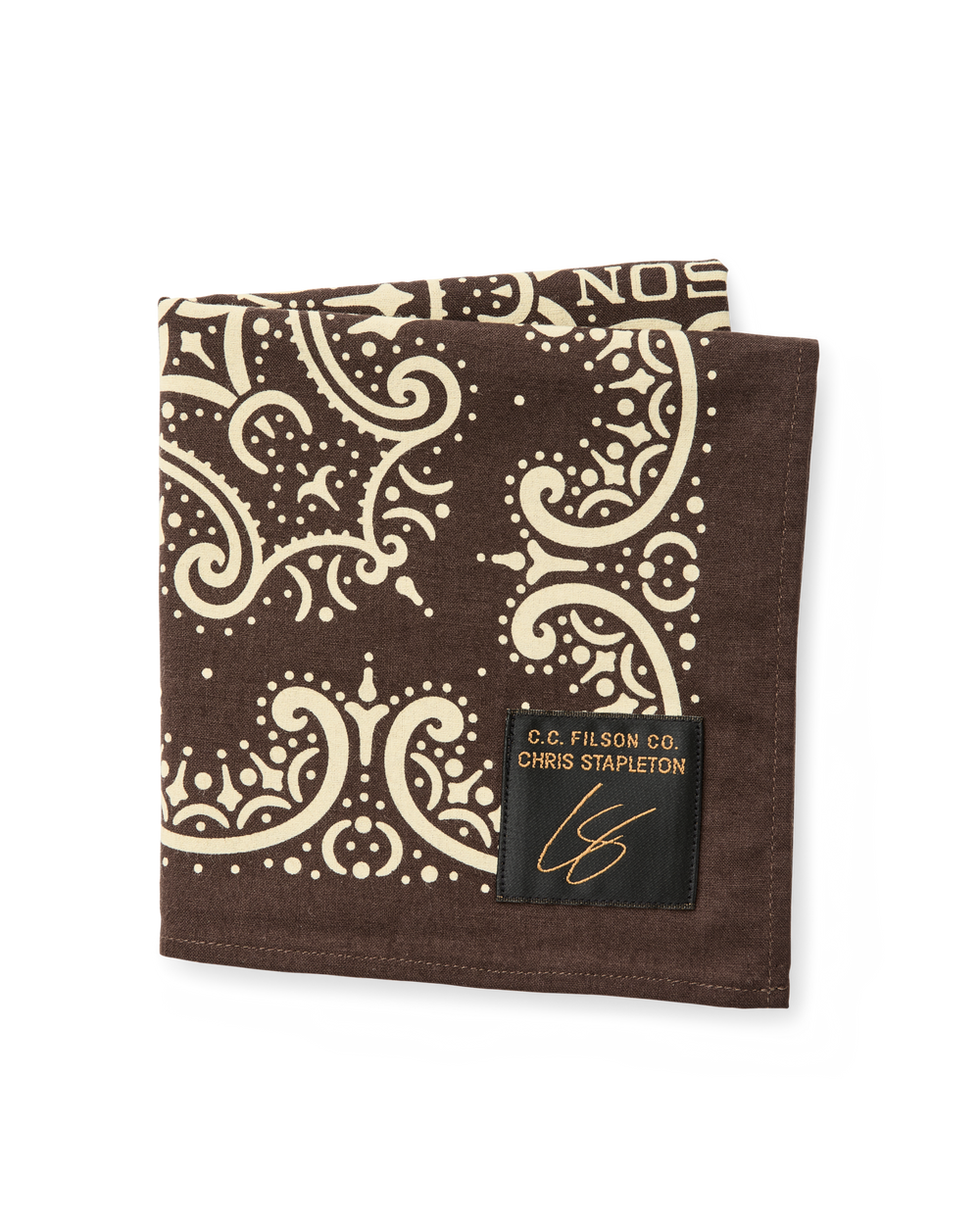 Chris Stapleton Signature Bandana - Umber Print