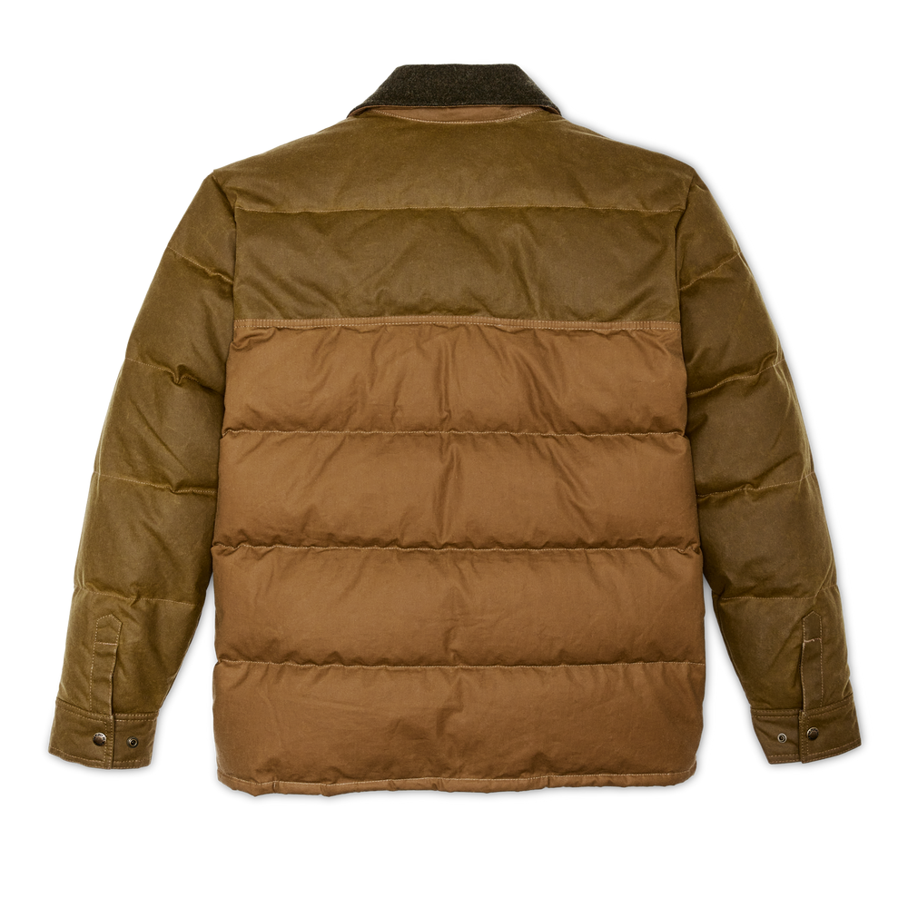 Alternate view of the Filson Down Jac-shirt - Dark Tan