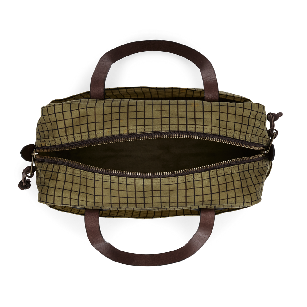 Alternate view of the Filson Tin Cloth Zipper Tote Bag  - Flyway Green