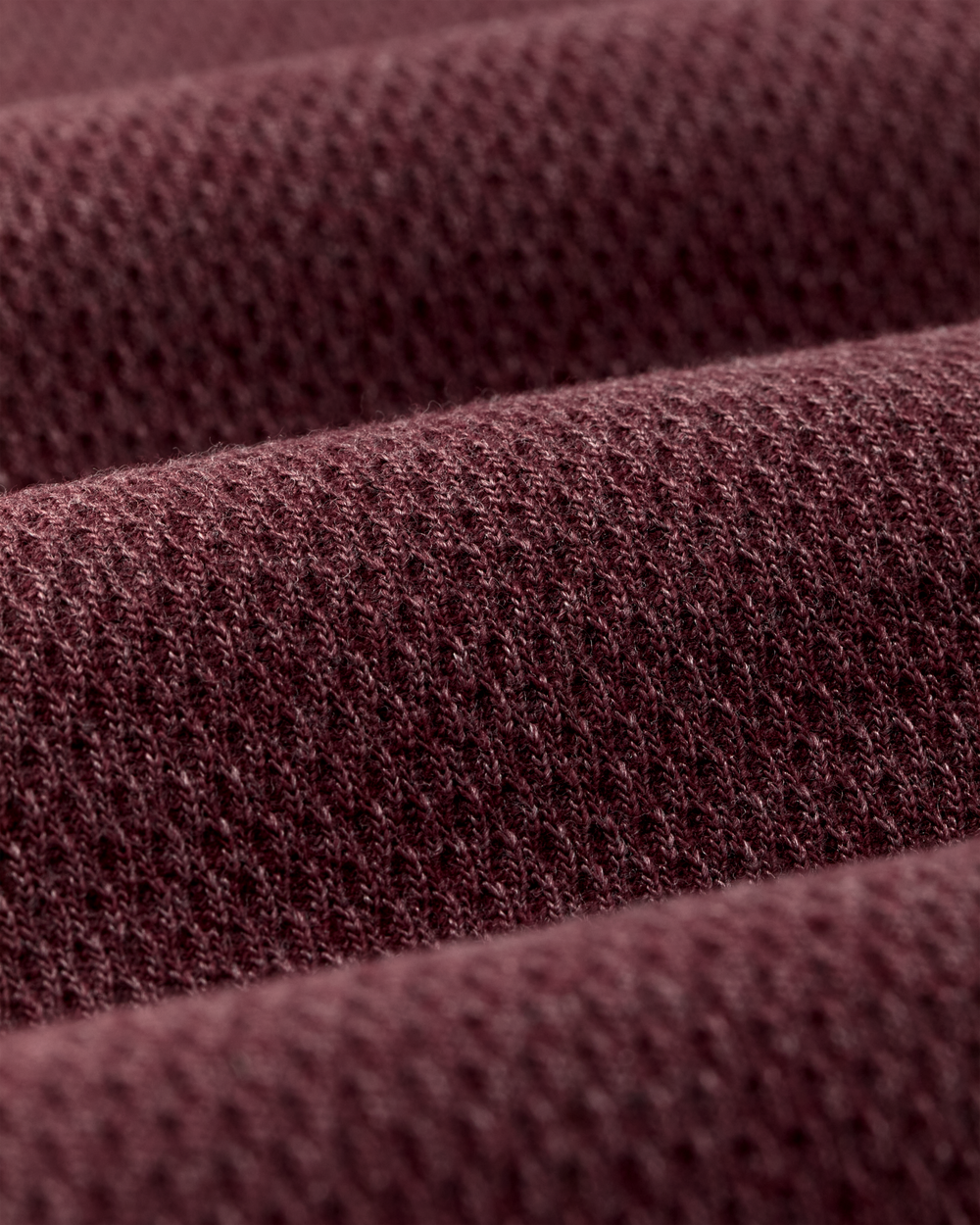 Alternate view of the Filson Waffle Knit Thermal Crewneck - Dark Port Heather