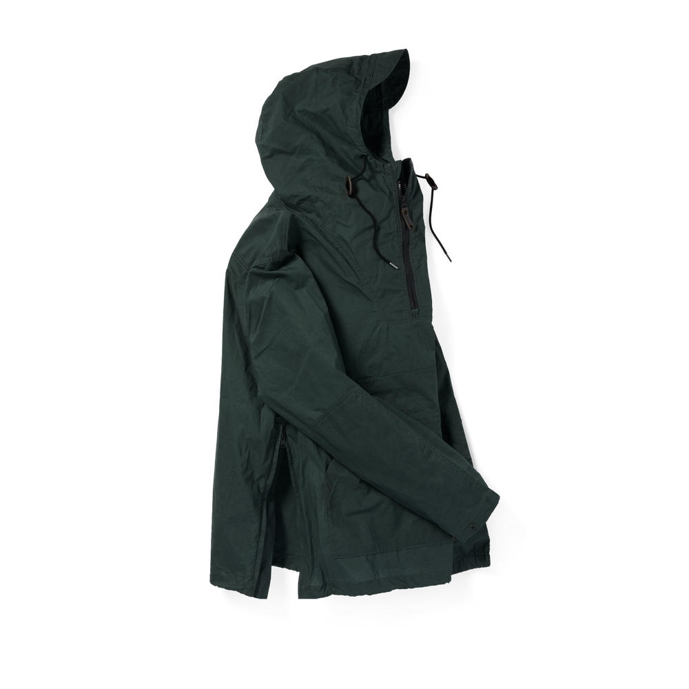 Alternate view of the Filson Lightweight Waxed Anorak - Dark Spruce