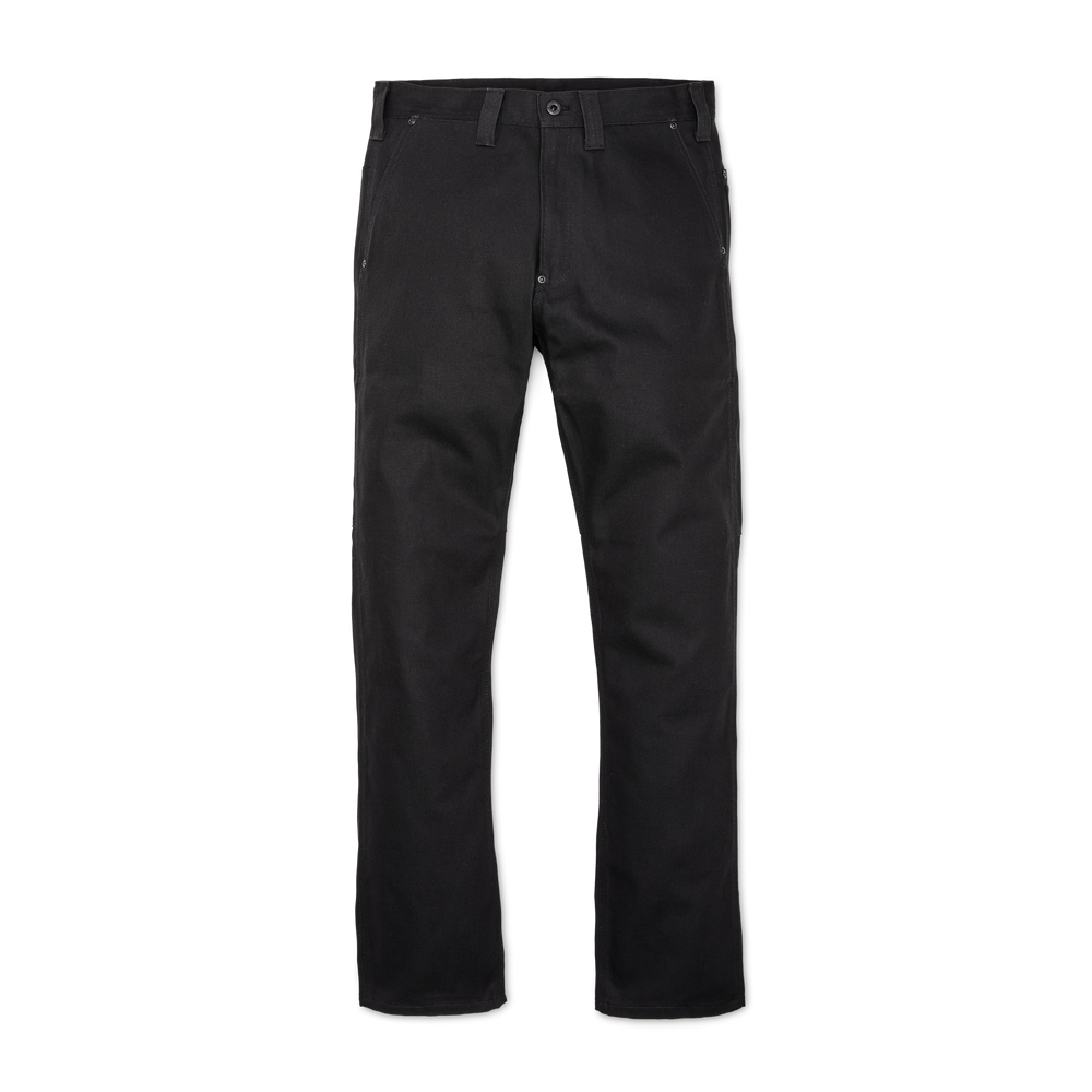 Front-facing image of the Filson Worksmith Pants - Black