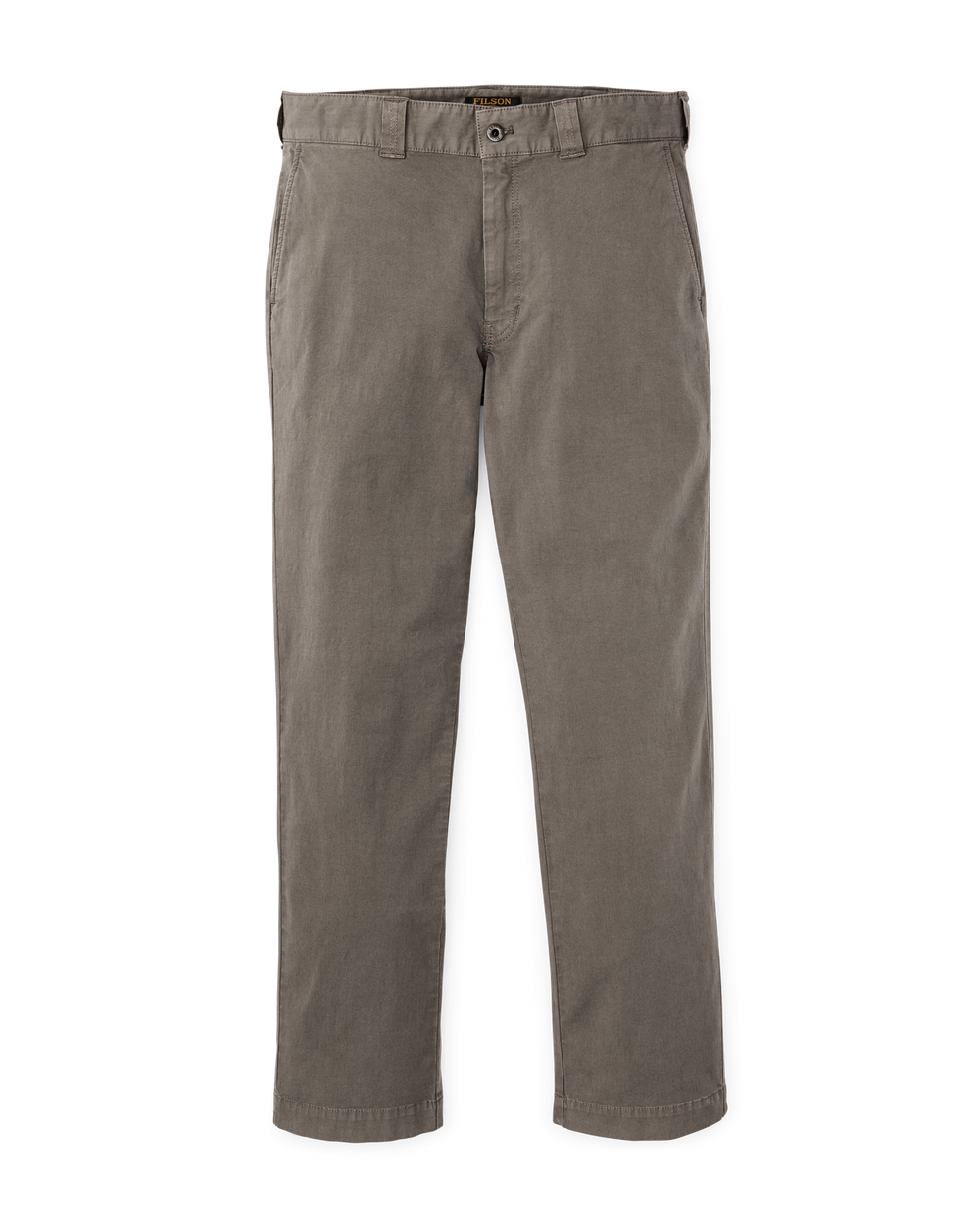 Front-facing image of the Filson Granite Mountain Flat Front Pants - Hawk Brown