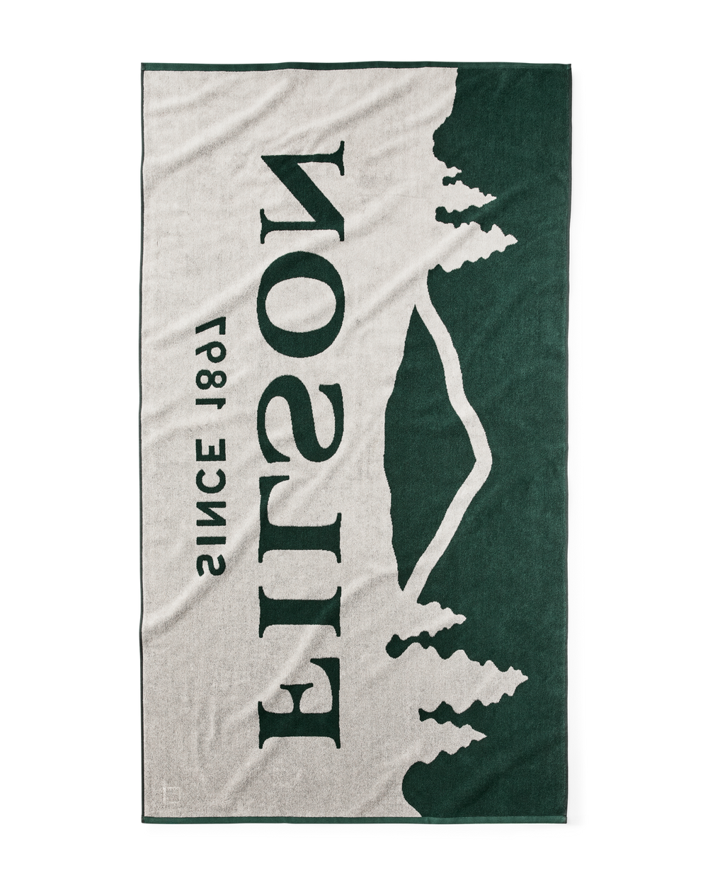 Alternate view of the Filson Scenic Filson Towel - Spruce