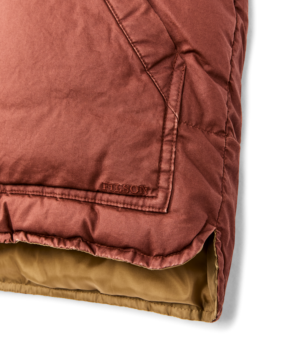 Women's Heritage Cotton Down Vest - Smoked Paprika