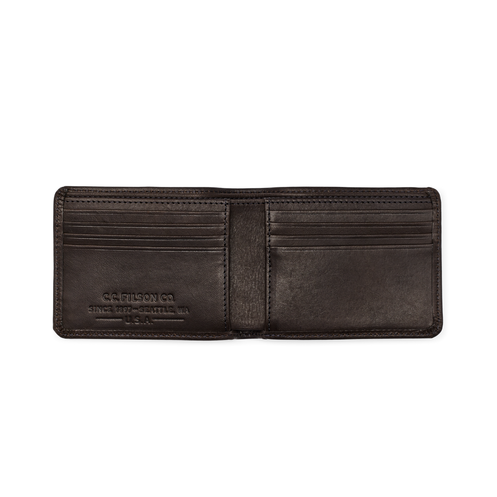 Alternate view of the Filson Tin Cloth Outfitter Wallet - Dark Tan
