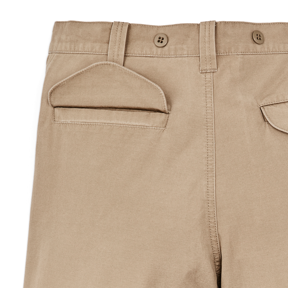 Alternate view of the Filson Safari Cloth Pants - Safari Khaki