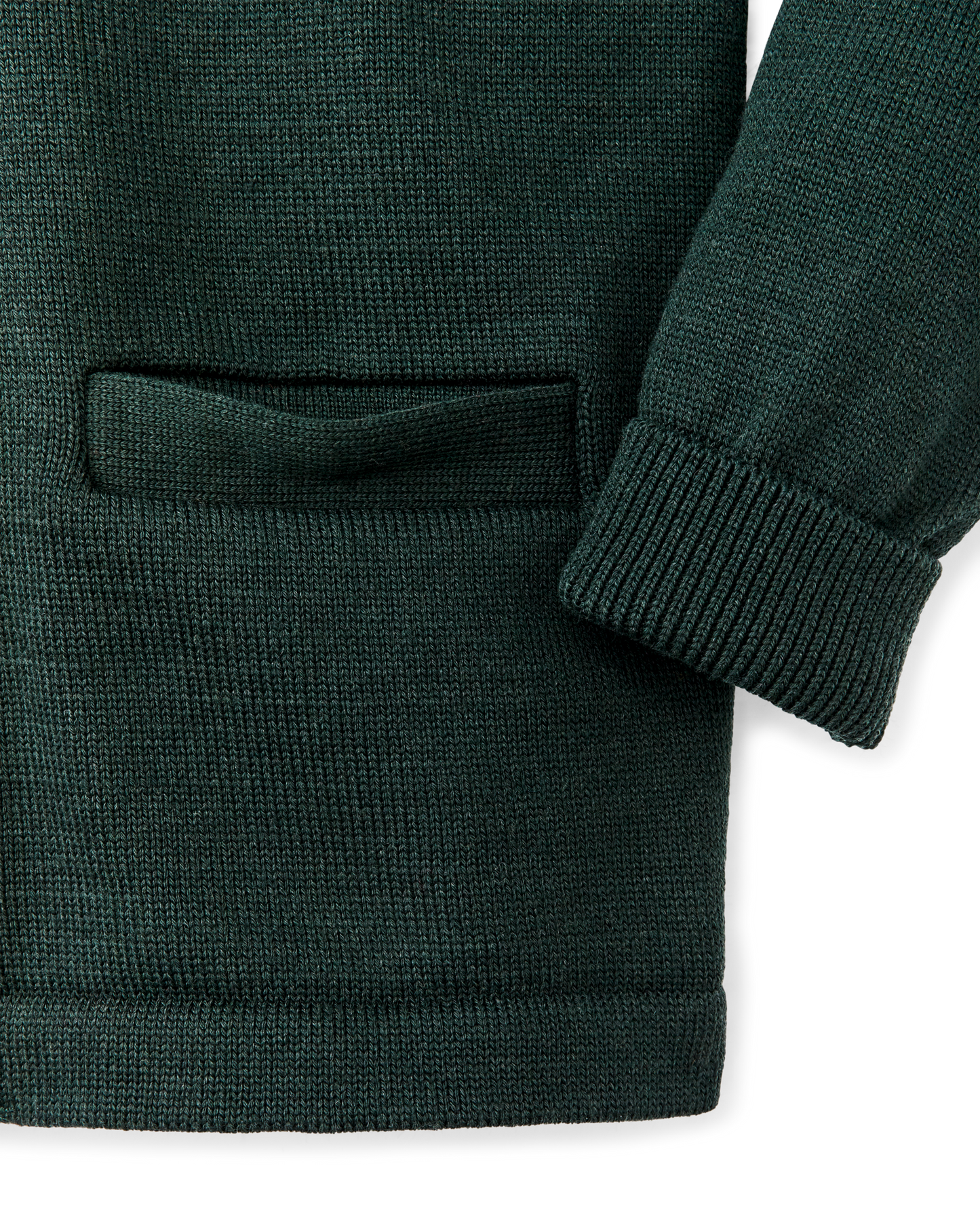 Alternate view of the Filson Guide Cardigan Sweater - Fir