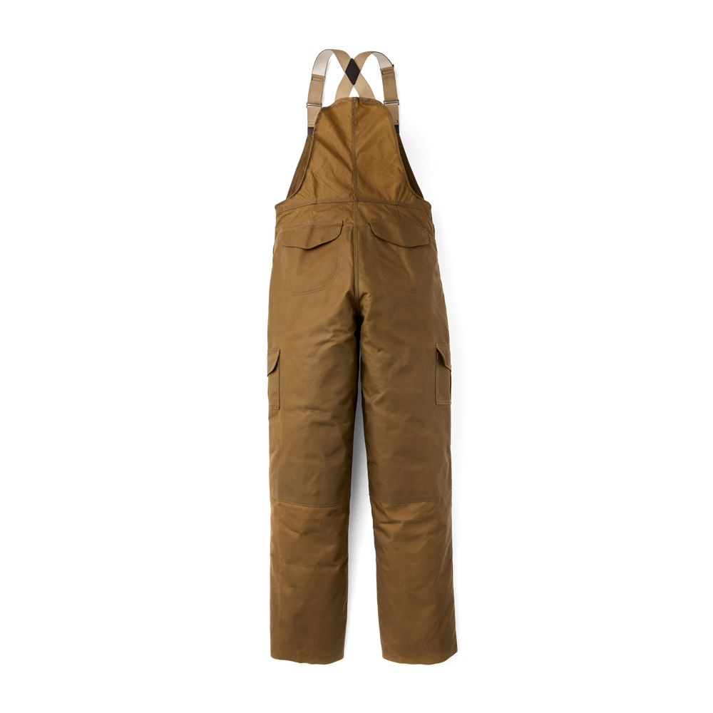 Alternate view of the Filson Oil Finish Double Tin Cloth Bibs - Dark Tan