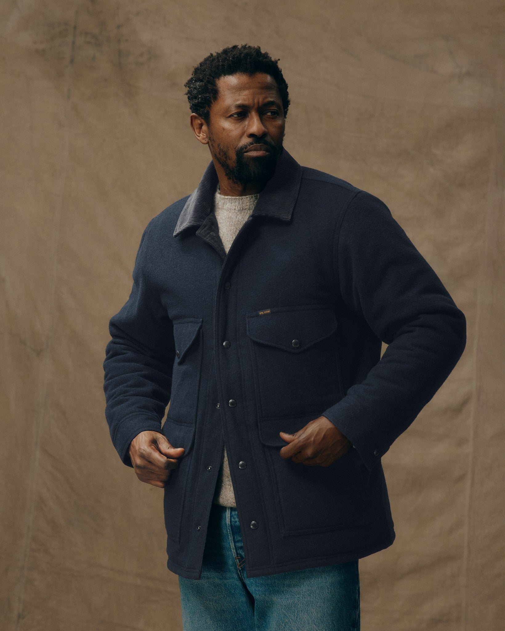 Spokane Insulated Cruiser Jacket - Navy