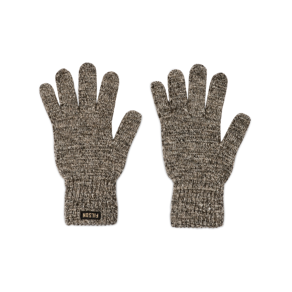 Filson Full Finger Knit Gloves  - Root Heather