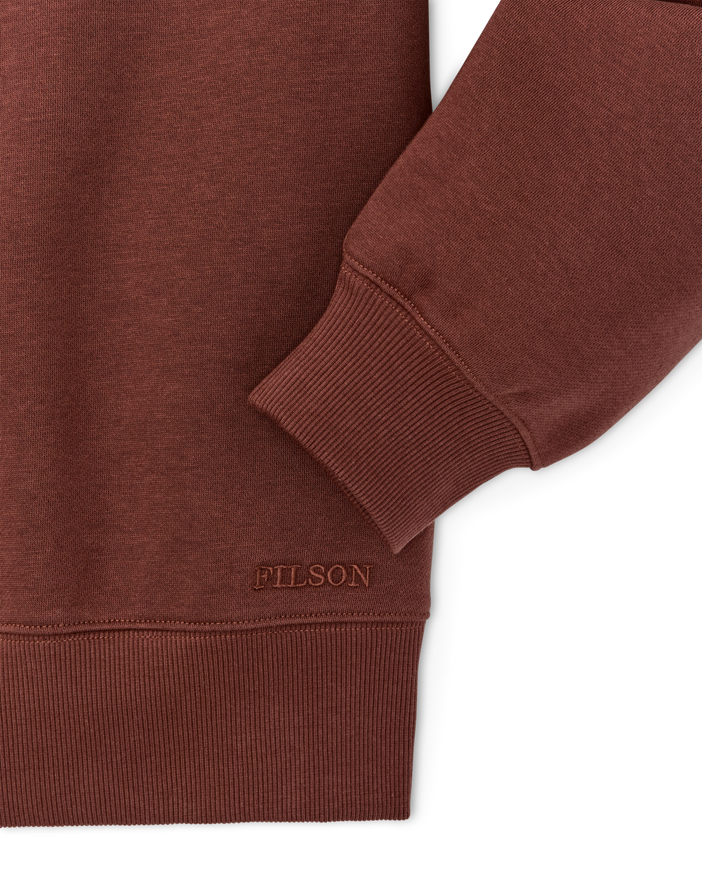 Alternate view of the Filson Northwest Crewneck Sweatshirt - Sequoia
