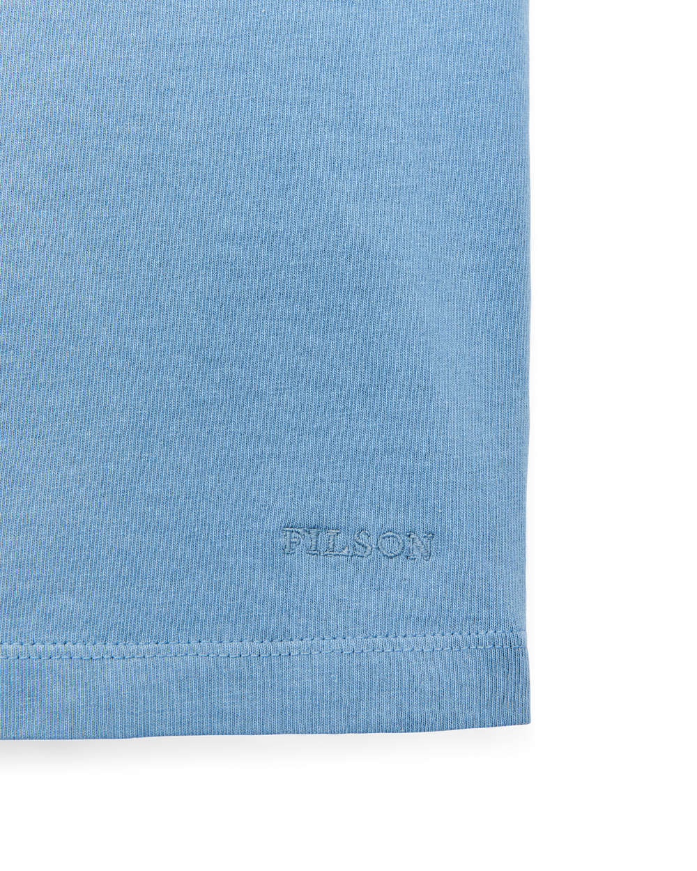 Alternate view of the Filson Women's Short Sleeve Pocket Tee - Light Blue