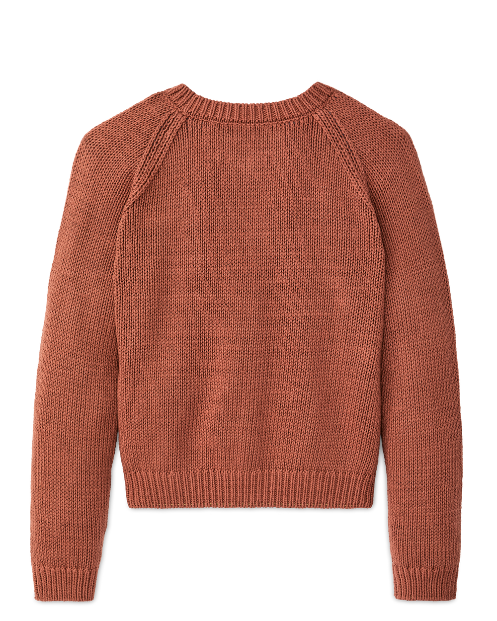 Alternate view of the Filson Women's Cotton Crewneck Sweater - Copper Brown
