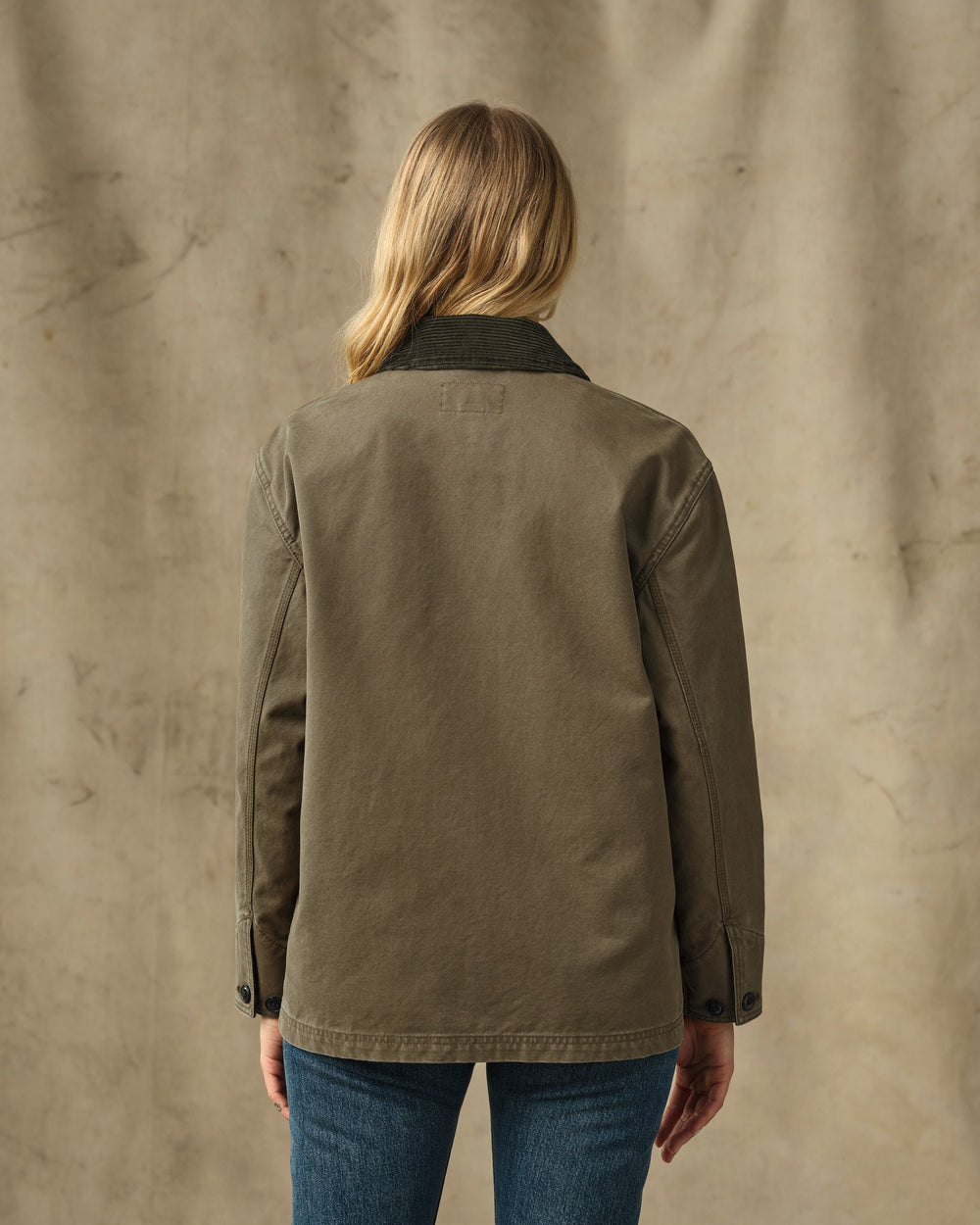 Women's Canvas Barn Coat - Marsh Olive