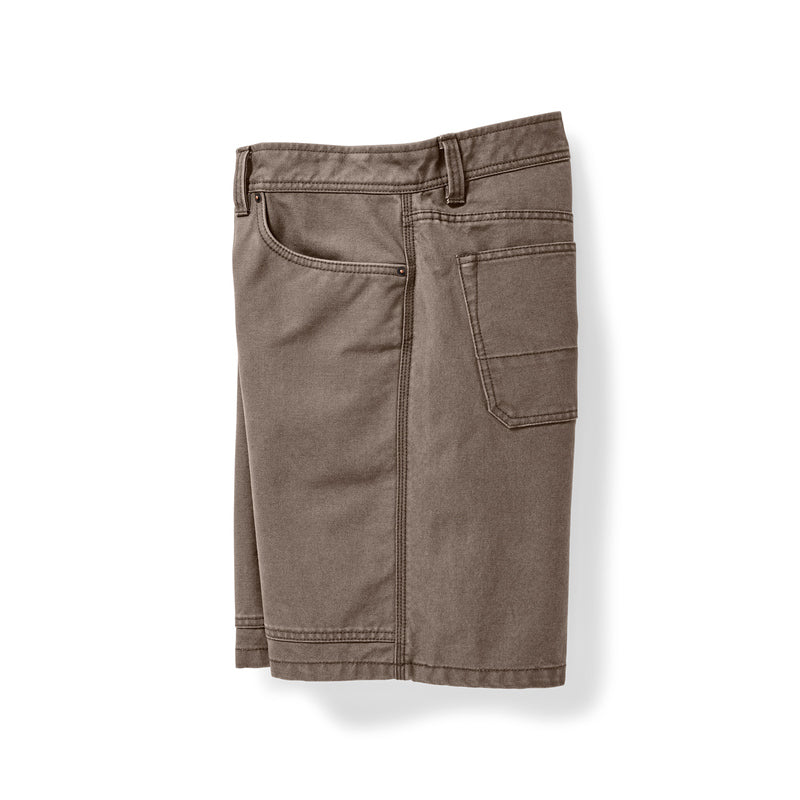 Dry Tin 5 Pocket Short - Stone Brown