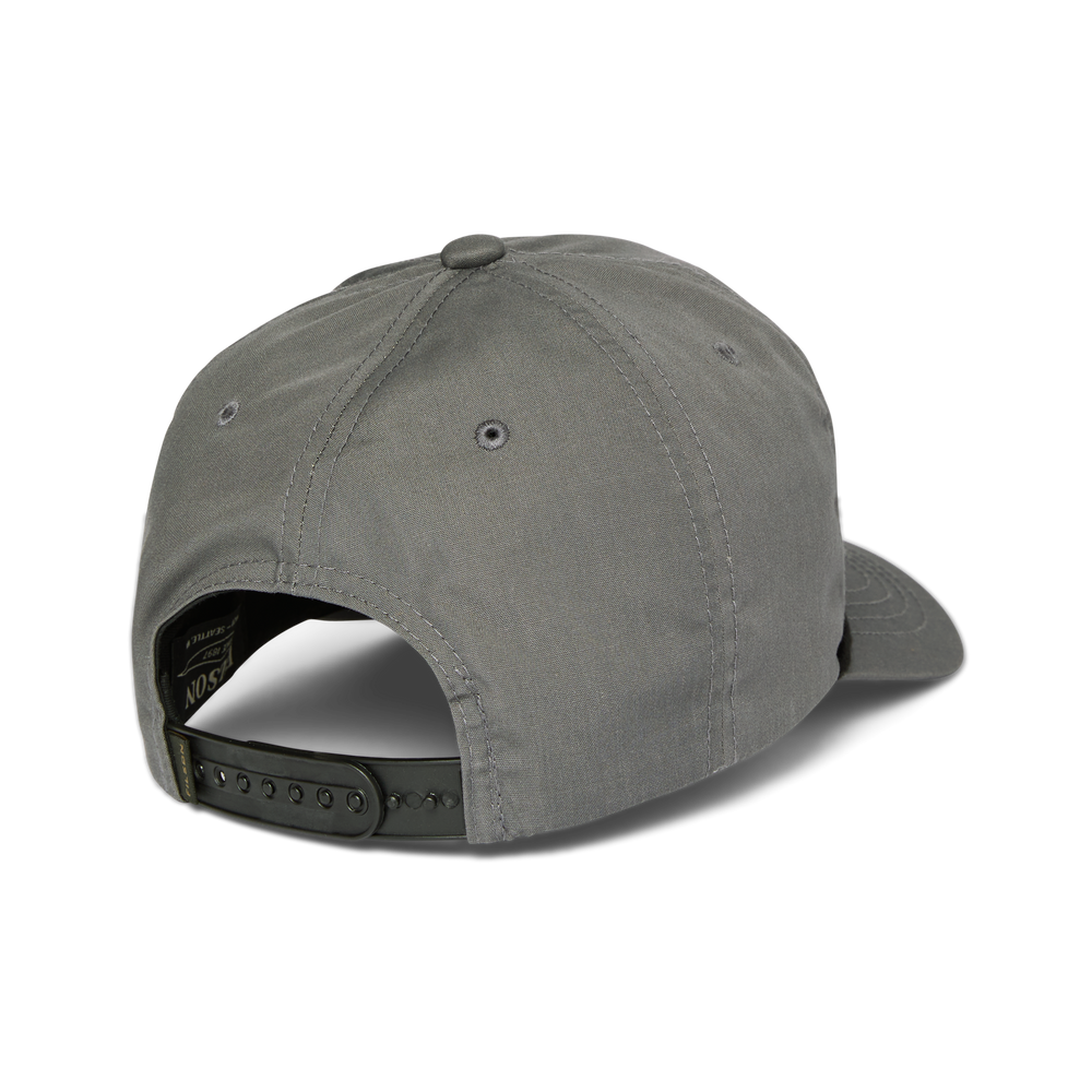 Alternate view of the Filson Rope Trucker Cap - Charcoal / Scenic Patch