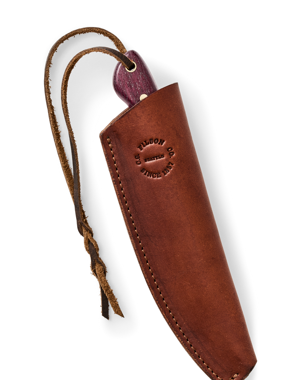 Graycloud Outfitter Knife - Purpleheart Wood