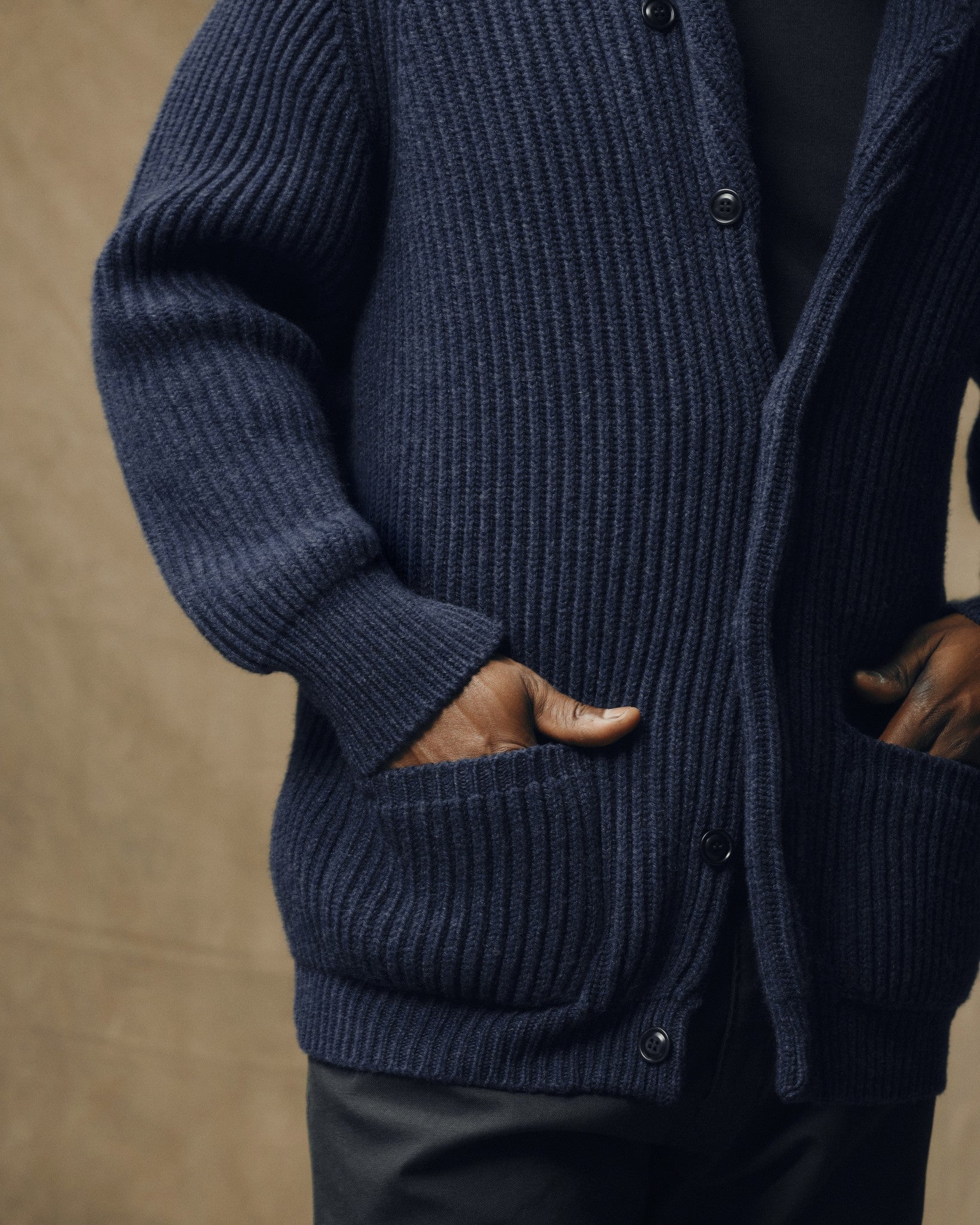 Bristol Cardigan Sweater - Navy | Filson