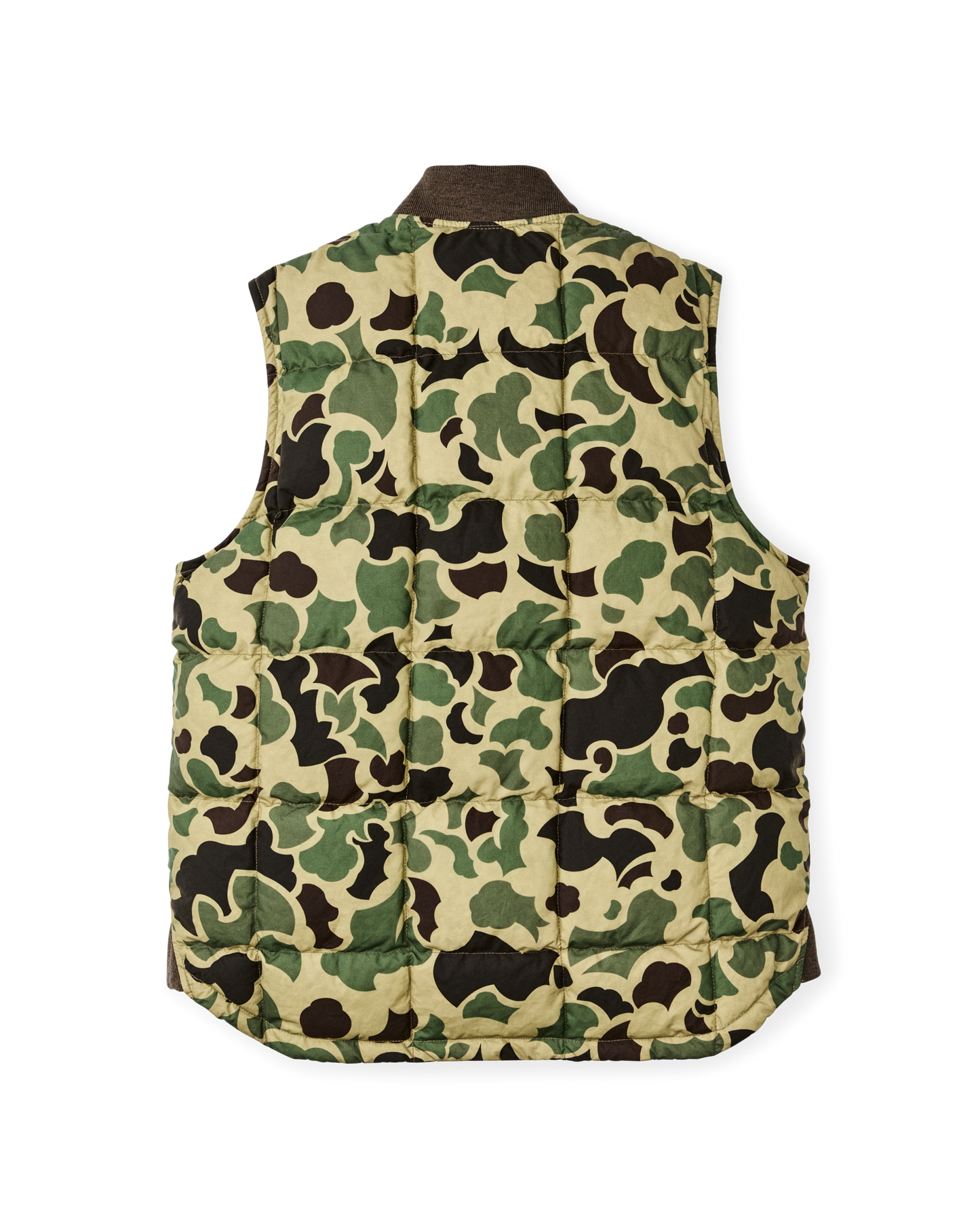 Waxed Down Vest - Tundra Shrub Camo
