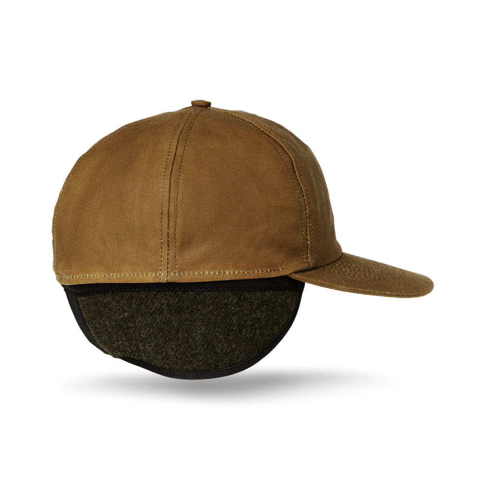 Alternate view of the Filson Insulated Tin Cloth Cap - Dark Tan