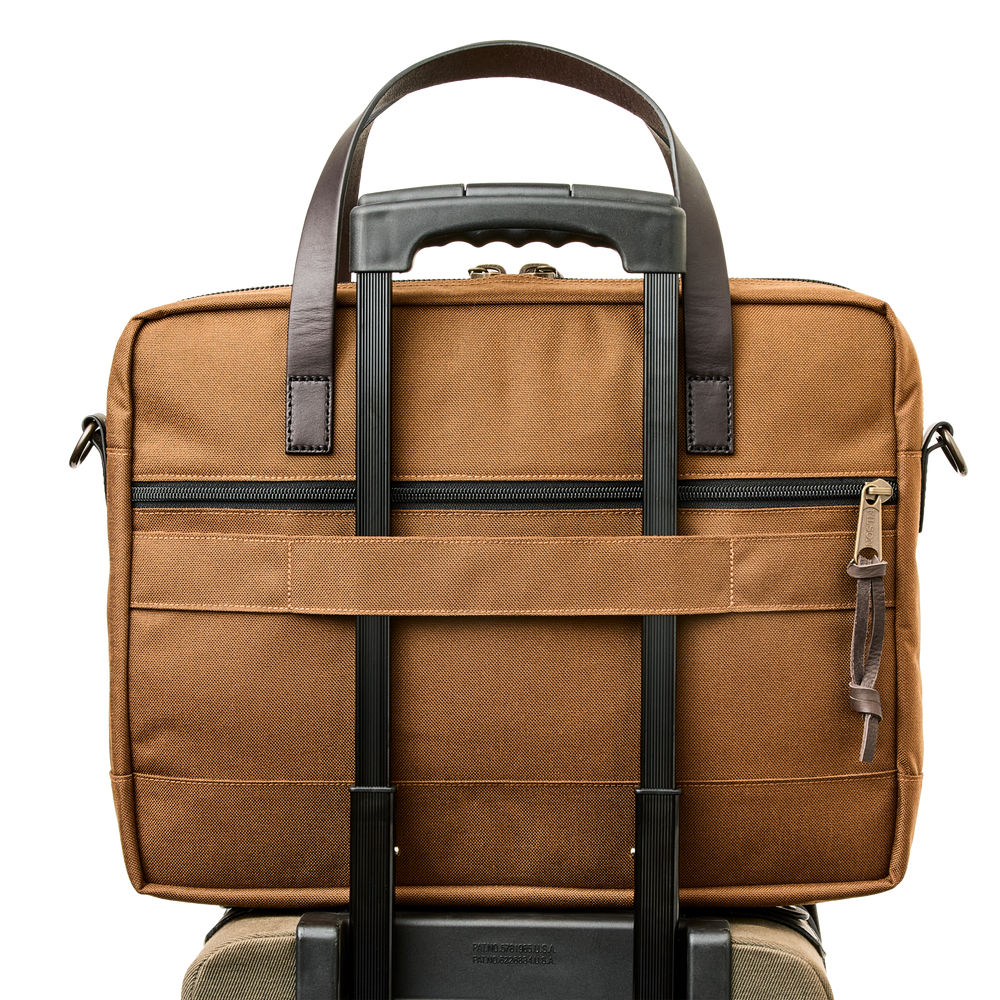 Dryden Briefcase - Whiskey | Filson