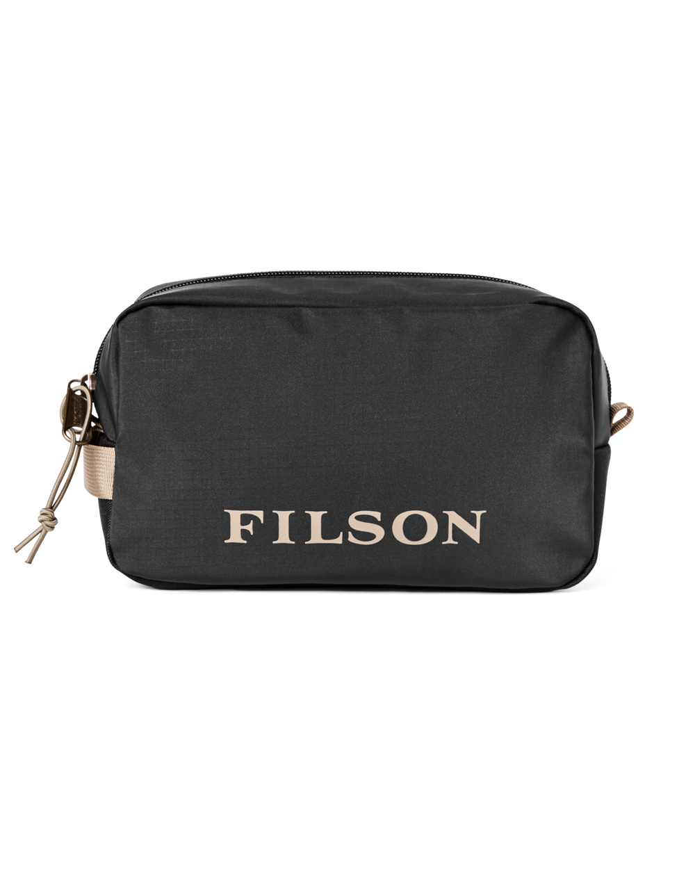 Front-facing image of the Filson All-weather Travel Pack - Black / Covert